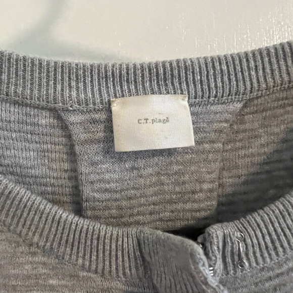 EUC RARE C.T. Plage Gray Cardigan - Picture 2 of 8